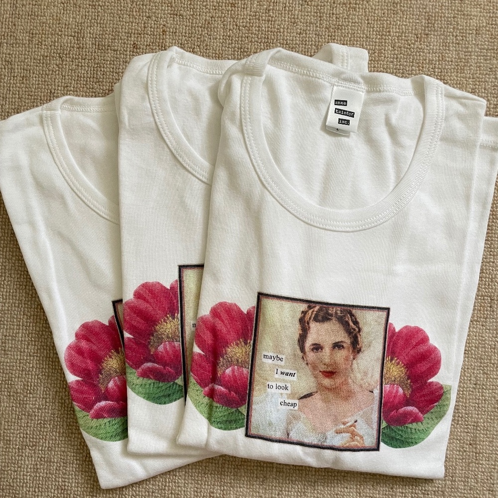 NEW - Anne Taintor Tee Shirts (4 Large available)